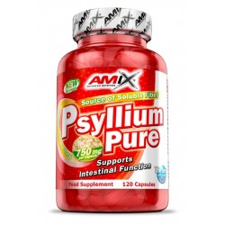 Psyllium Husk 120 Caps - Amix Saúde