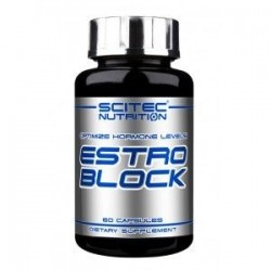 Estro Block 60 Cápsulas Scitec Nutrition Prohormonales