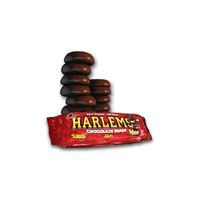 Max Harlems 1 paq x 9 roscos 110 gr - Max Protein-dark-chocolate