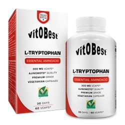 L-Triptófano 60 Vcaps - VitoBest 