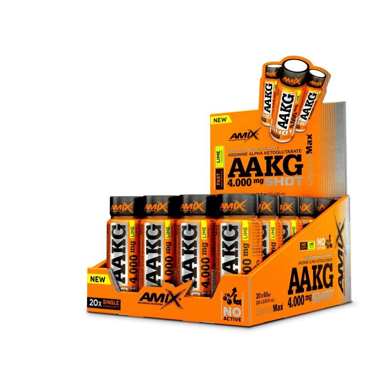 AAKG 4000 mg Shot viales 20 x 60 ml - Amix