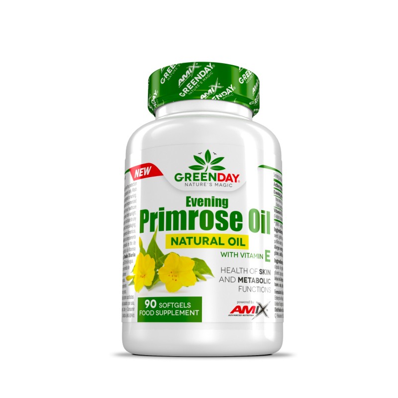 Primrose Evening Oil + Vit E 90 Caps - GreenDay Amix
