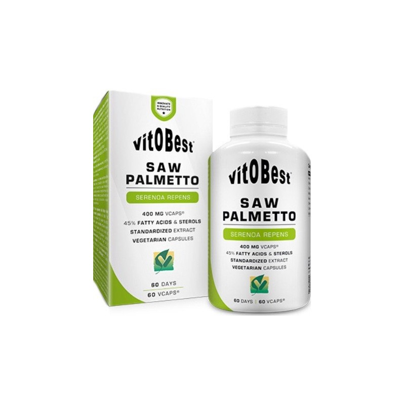 Saw Palmetto 300 mg 60 Vcaps - VitOBest