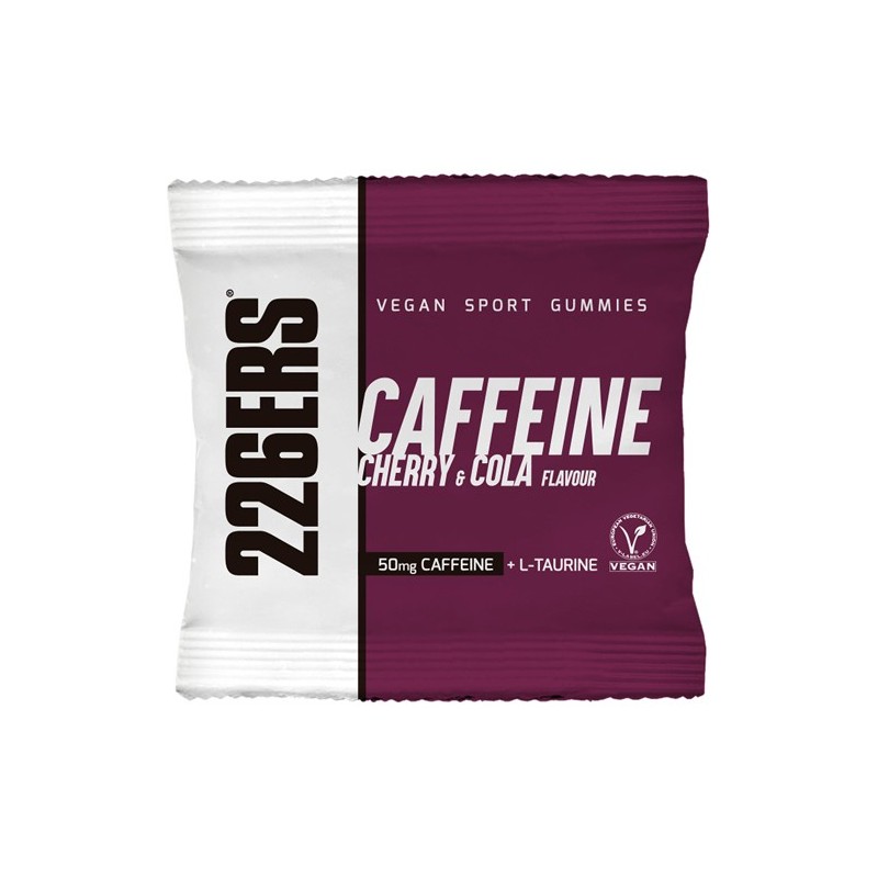 Vegan Sport Gummies Caffeine Cherry&Cola 30 gr.  - 226ERS
