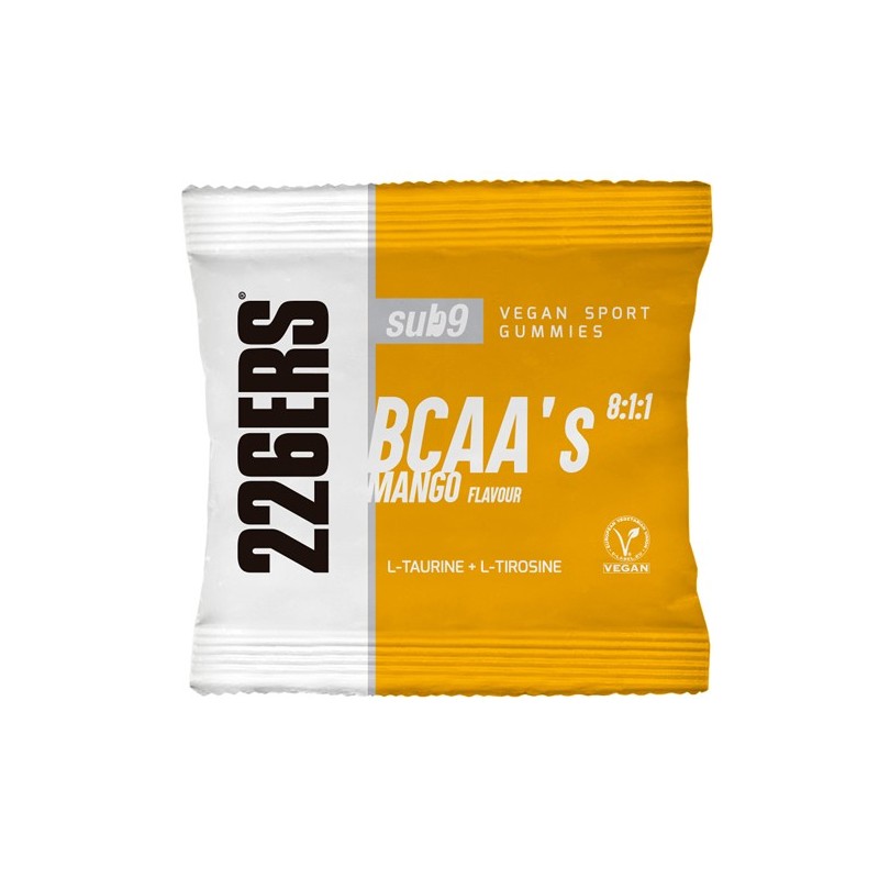 Vegan Sport Gummies BCAA's Mango 30 gr - 226ERS
