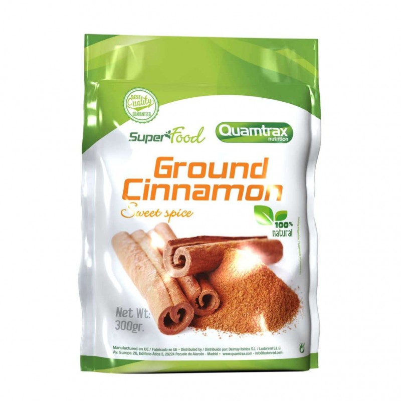Superfood Ground Cinnamon 300 Gr Quamtrax 