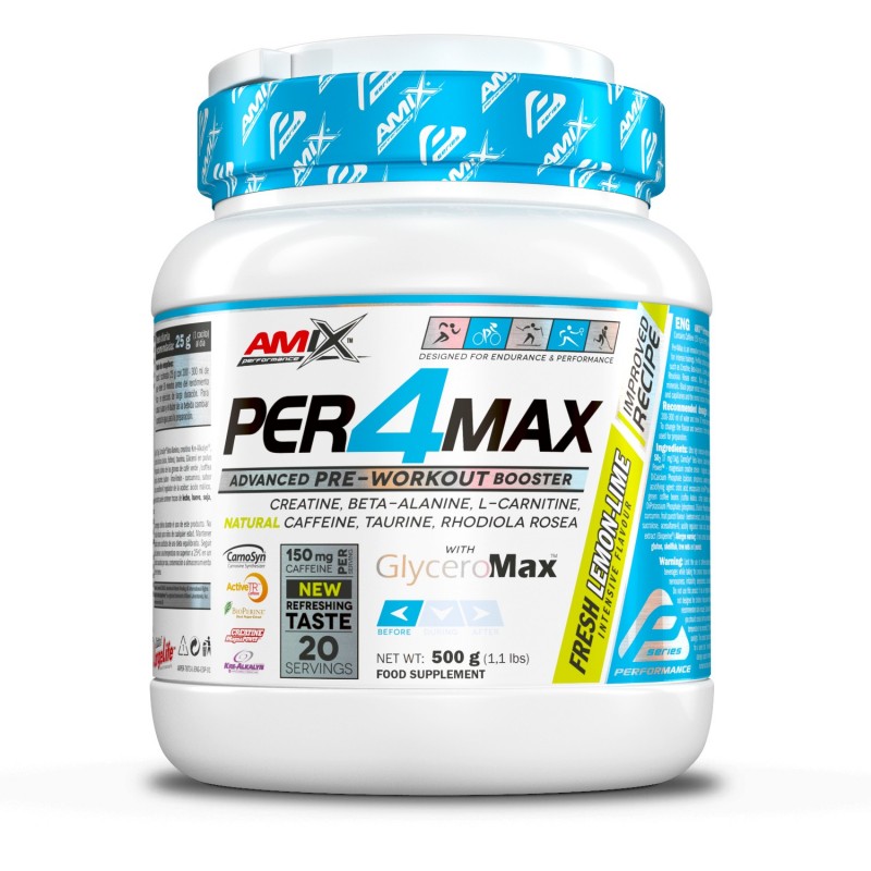 Per4Max Pre-Workout Booster 500gr - Amix Performance