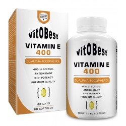 Vitamina E 400 60 Perlas- VitOBest