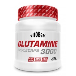 Glutamina 3000 200 TripleCaps - VitoBest Glutamine