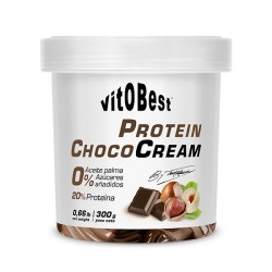 Cream Protein Choco 300 gr - Crema Proteica de Cacao y Avellanas - Vitobest