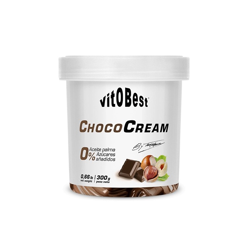 Cream Choco 300 gr Crema de Cacao con Avellanas - Vitobest
