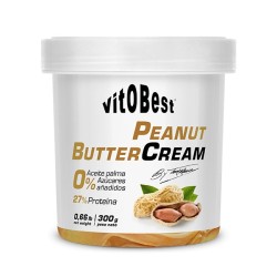 Cream Peanut Butter 300 gr - Crema Proteica de Mantequilla de Cacahuete - Vitobest