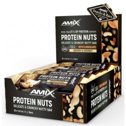 Protein Nuts Bar 25 x 40 grs - Amix