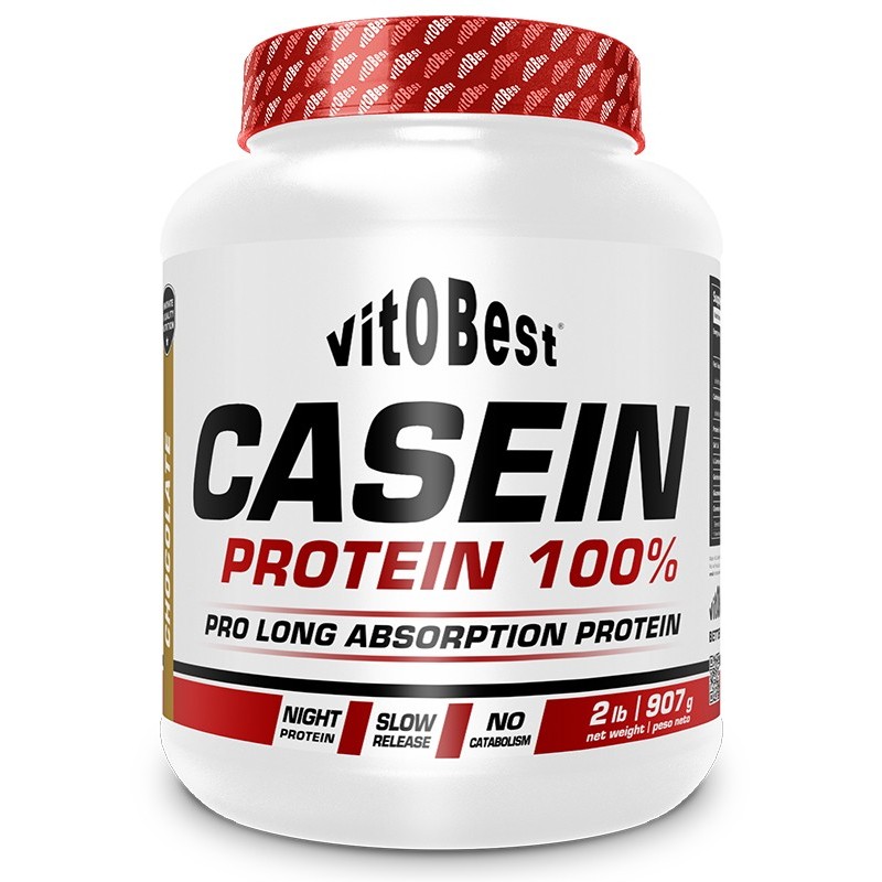 Casein Night Protein 100% 2lb/907gr + Shaker de REGALO Vitobest Proteinas para la noche