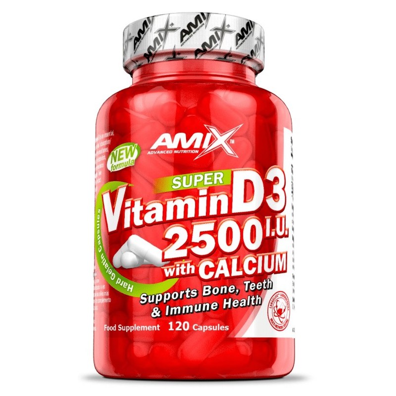 Vitamina D3 2.500 i.u. con Calcio - Amix