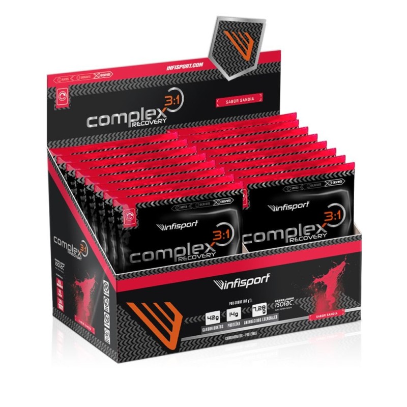 Complex 3:1 Recovery 16 x 60 grs. Sandía - Infisport