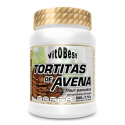 Tortitas de Avena 500 gr con Sabor Chocolate - VitoBest