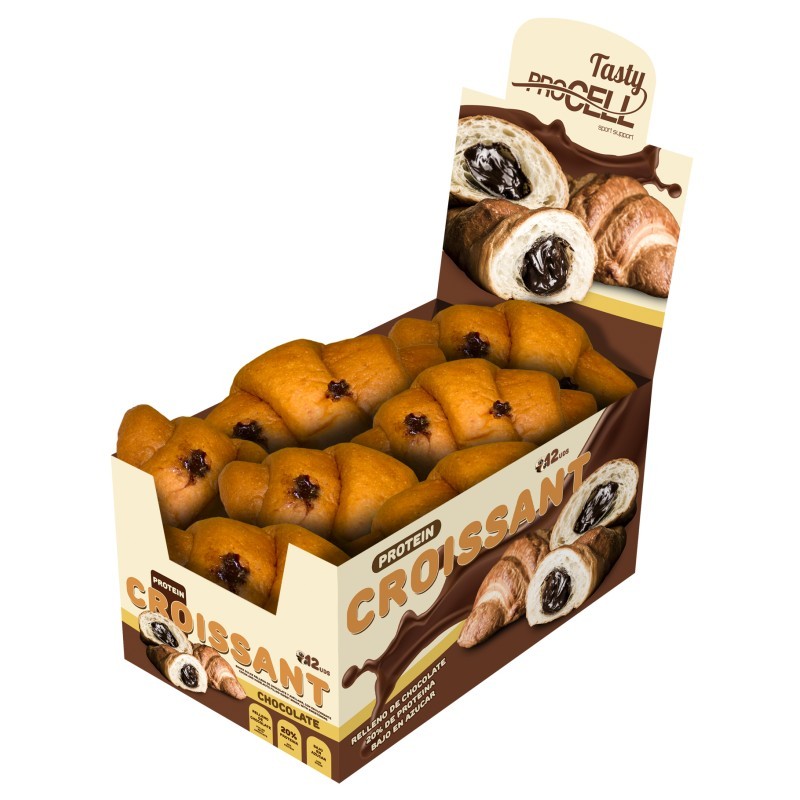 Croissant Choco Proteico 12 x 50grs - ProCell