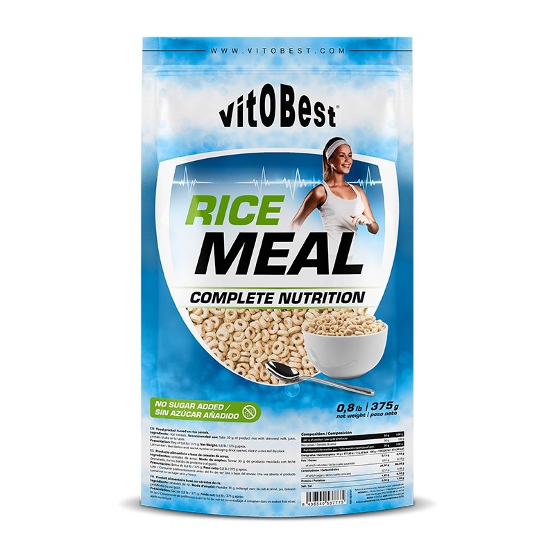 Rice Meal 375 gr - Cereales de Arroz VitOBest