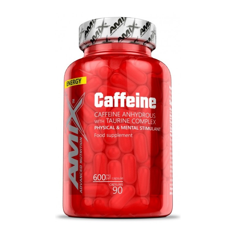 Cafeína + Taurina  90 Capsulas - Amix