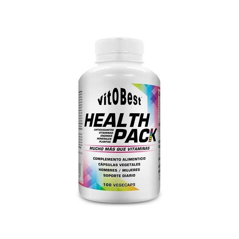 Health Pack Multivitamínico 100 Vcaps - VitOBest 