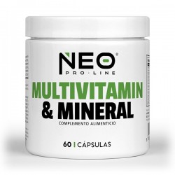 Multi Vitamin & Mineral 120 Caps - NEO Pro Line