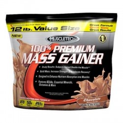 Premium Mass Gainer 100% 12lbs - Muscletech