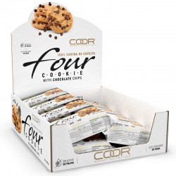 Four Cookie Chips  12 x 100 grs - Coor Smart Nutrition