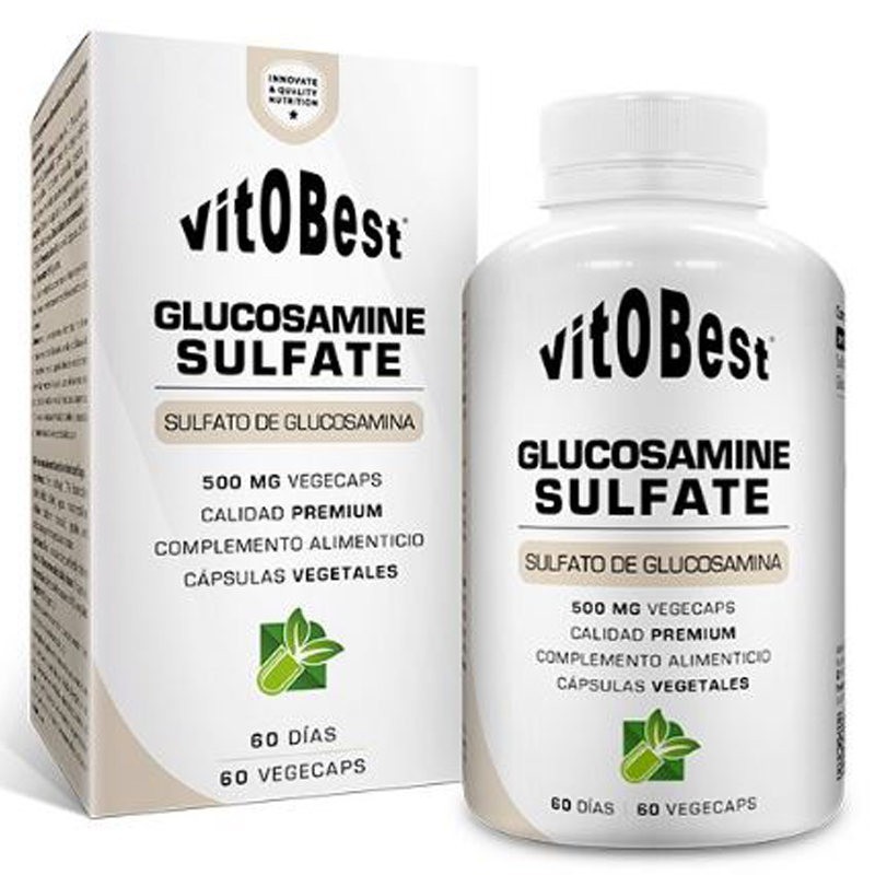 Glucosamine Sulfate 60 Vcaps - VitOBest Sulfato de Glucosamina
