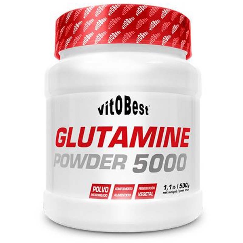 Glutamine Powder 500Gr 100% Kiowa - VitOBest Aminoácidos