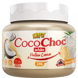 WTF Chocolate Blanco Coco Crema Proteica 250 gr - Max Protein