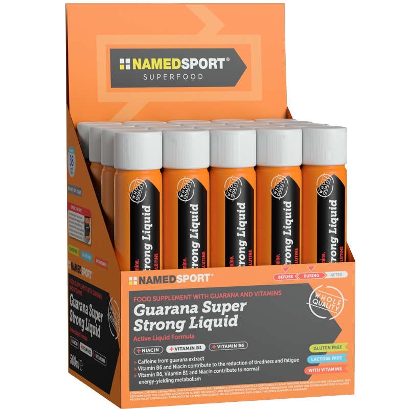 Guaraná Super Strong Liquid 20 x 25 ml - Namedsport