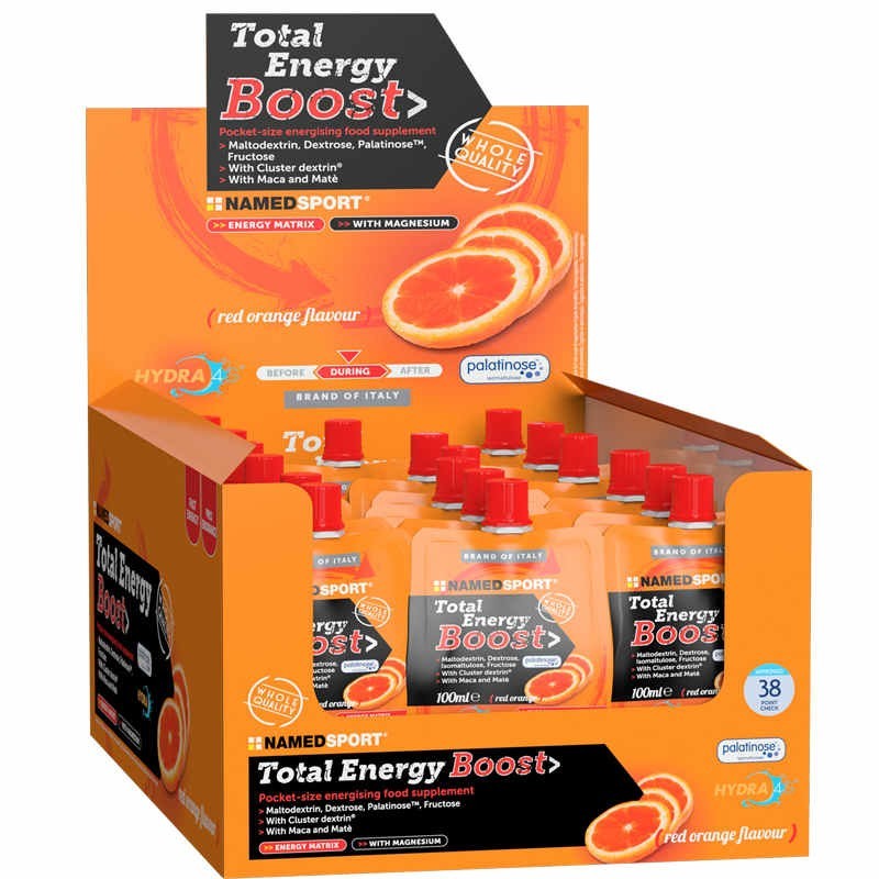 Total Energy Boost Gel 18 x 100 ml - Namedsport
