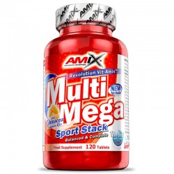 Multi Mega Stack 120 Capsulas - Amix Vitaminas
