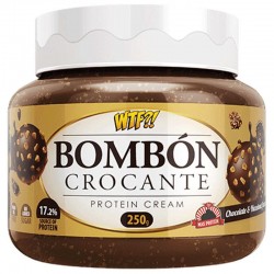 WTF Crema de Proteínas Bombón Crocante 250 gr - Max Protein