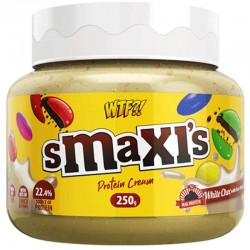 WTF Crema de Proteínas m&m's Chocolate Blanco 250 gr - Max Protein