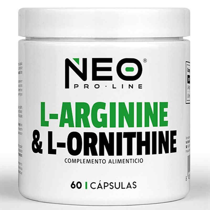 L- Arginine & L-Ornithine 120 caps