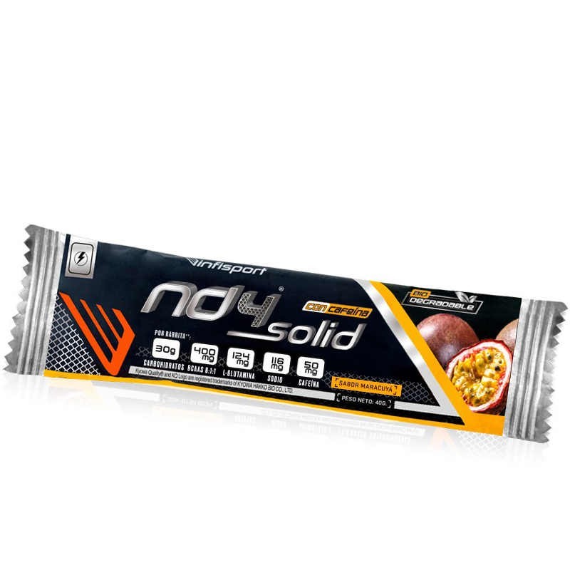 ND4 Solid Cafeína Bar 1x40grs - Infisport