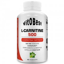 L-Carnitine 500 60 Vcps - Vitobest
