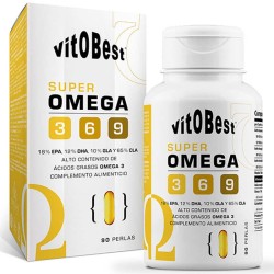 Super Omega 3-6-9  - 100 Perlas -VitOBest
