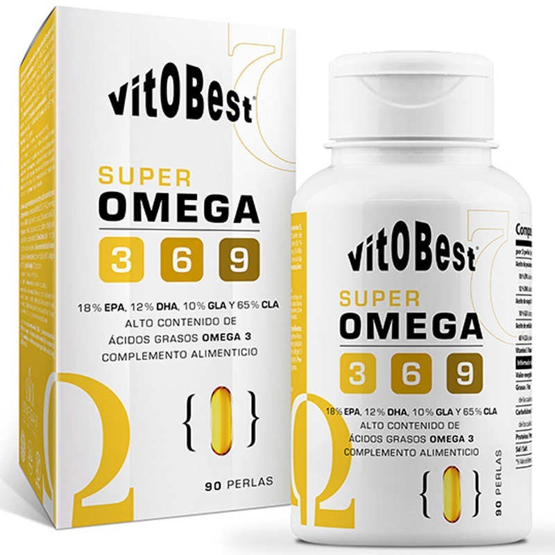 Super Omega 3-6-9  - 90 Perlas -VitOBest