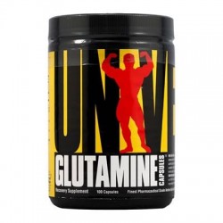 Glutamine 100 Cápsulas - Universal Nutrition Glutamina
