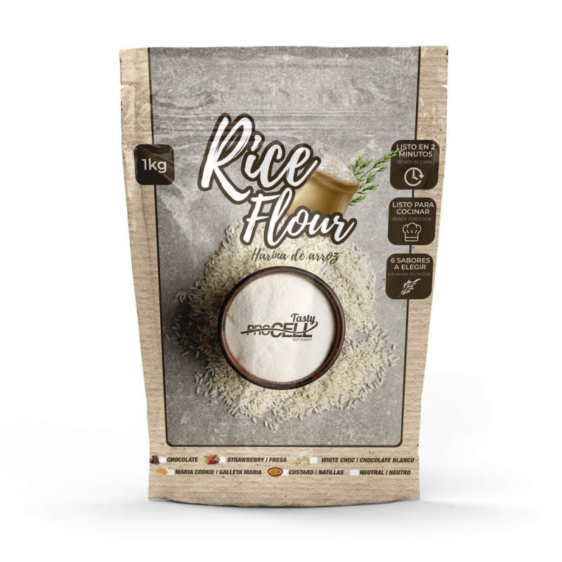 Harina Arroz 1 Kg Sabores - ProCell Rice Flour 