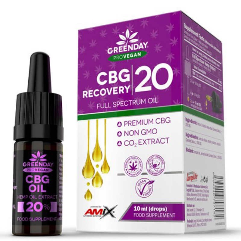 CBG Recovery 20% 10 ml Provegan GreenDay