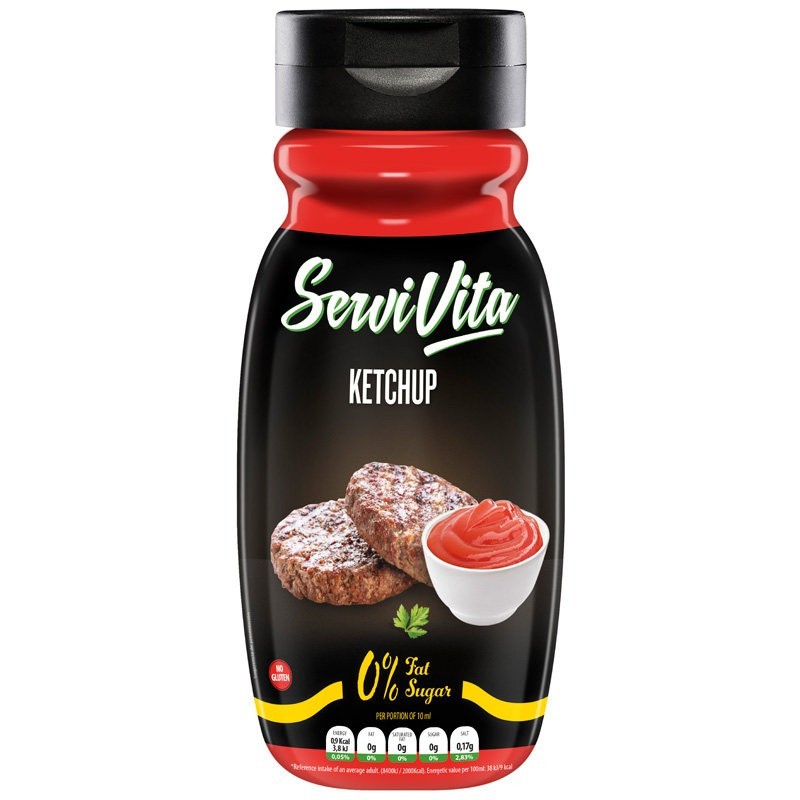 Salsa Zero Ketchup 320 ml - Servivita Amix