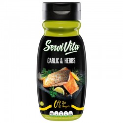 Salsa Zero Ajo & Hierbas 320 ml - Servivita Amix