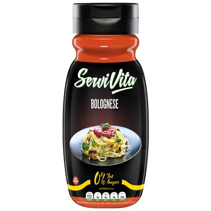 Salsa Zero Boloñesa 320 ml - Servivita Amix
