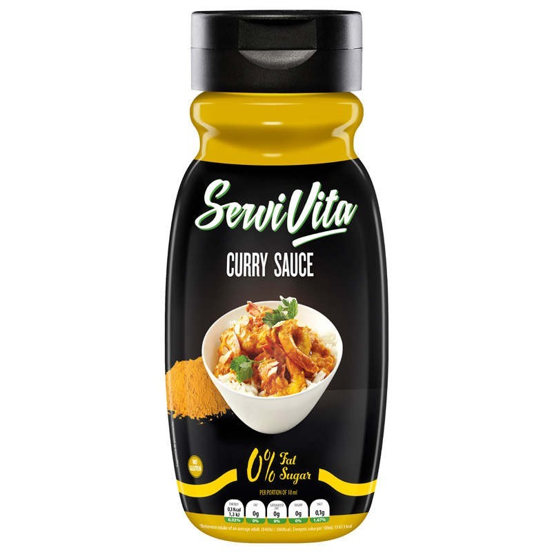 Salsa Zero Curry 320 ml - Servivita Amix