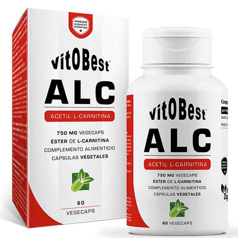 ALC Acetyl L-Carnitine 60 Vcaps - Vitobest