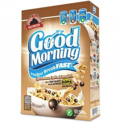 Cereales Good Morning Perfect Breakfast 500 gr - Max Protein pops Dark Chocolate